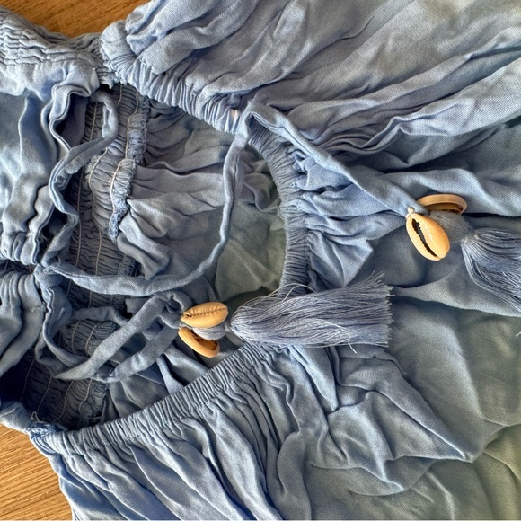 Tiare Hawaii - Kids Avisa Dress in Sky Blue Yellow Ombré 2-4 - Picture 5 of 7